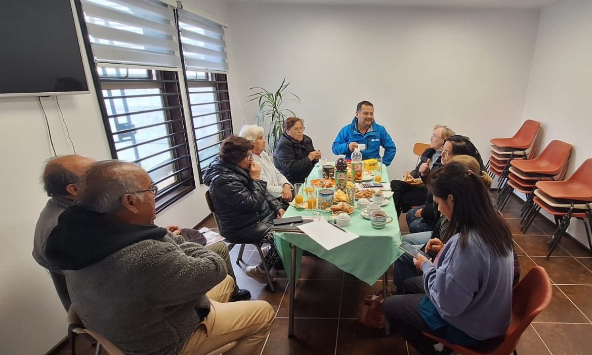 Adultos mayores de Nonguén, coordinan agenda de actividades con territorial municipal en Radio Nonguén