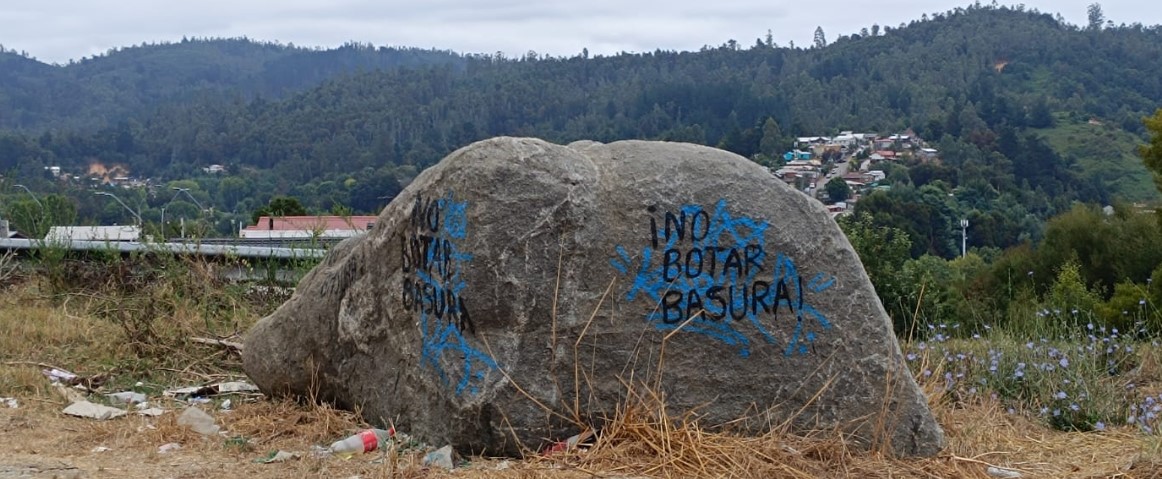 Basurales sin control en los cerros de Nonguén